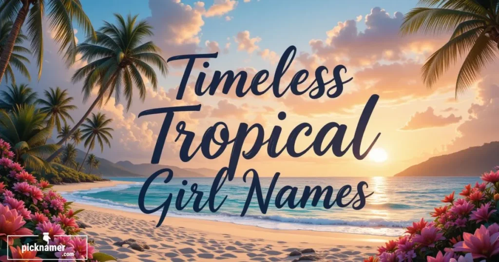 Timeless Tropical Girl Names