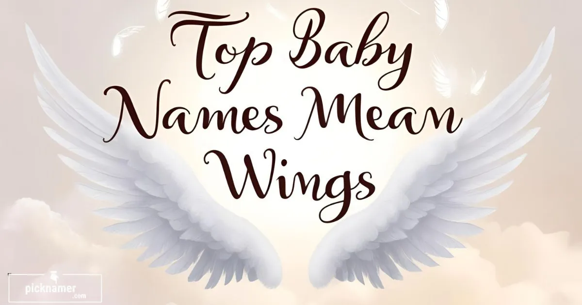 Baby Names that mean wings