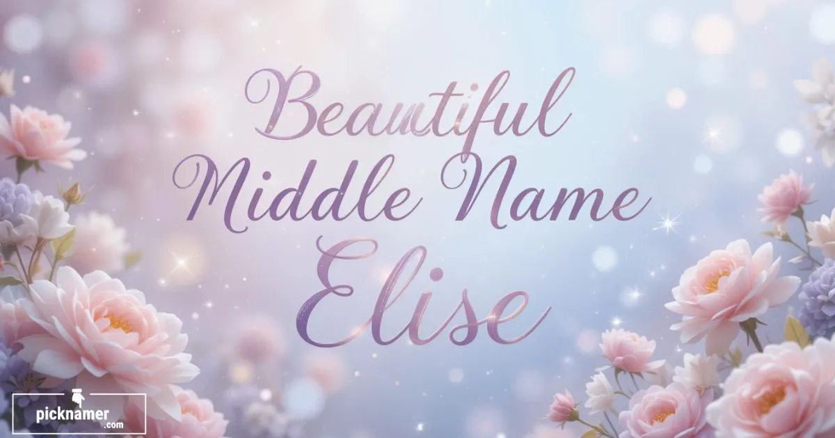 Middle Name Ideas for Elise