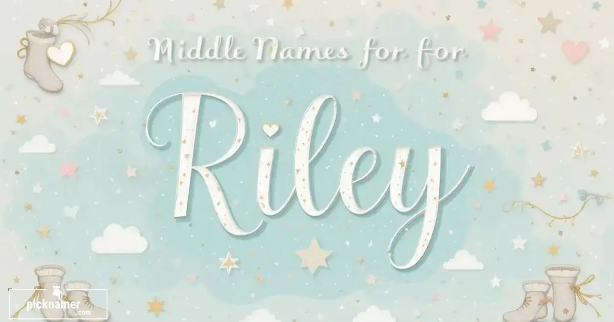 Middle Names That Suit Riley